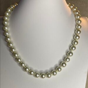 5 for $15 Elegant glass Pearl Necklace